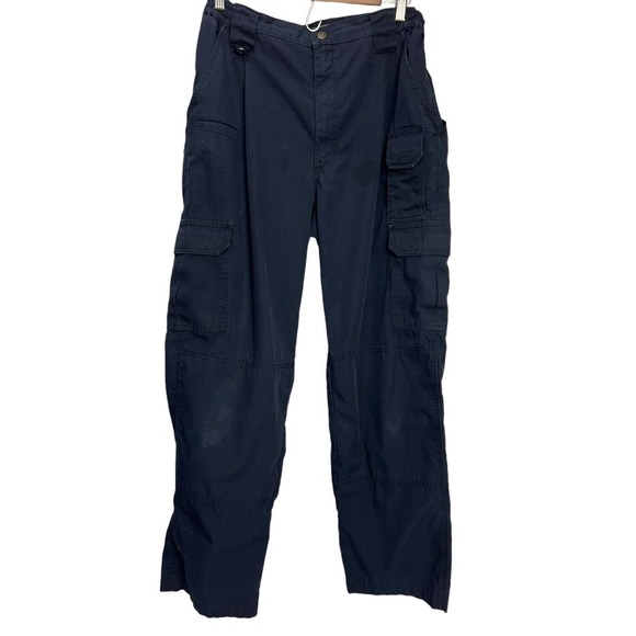 5.11 Tactical Other - 511 Tactical Series Pants Men's 34x30 Blue Cargo Rip Stop Poly Style